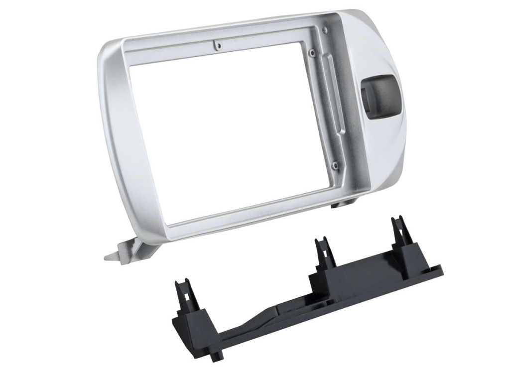 Рамка для UMS  TOYOTA Vitz 2015 - 2020, 9" SILVER