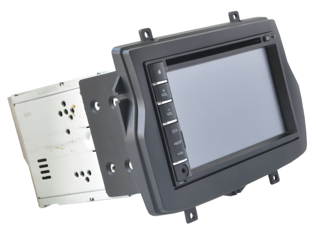 Рамка  LADA Vesta 2din (крепеж) (98x173)