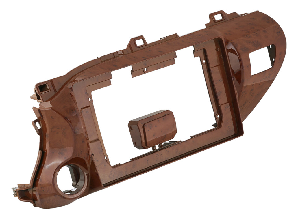 Рамка для UMS  TOYOTA Hilux 2015+, 10" WOOD