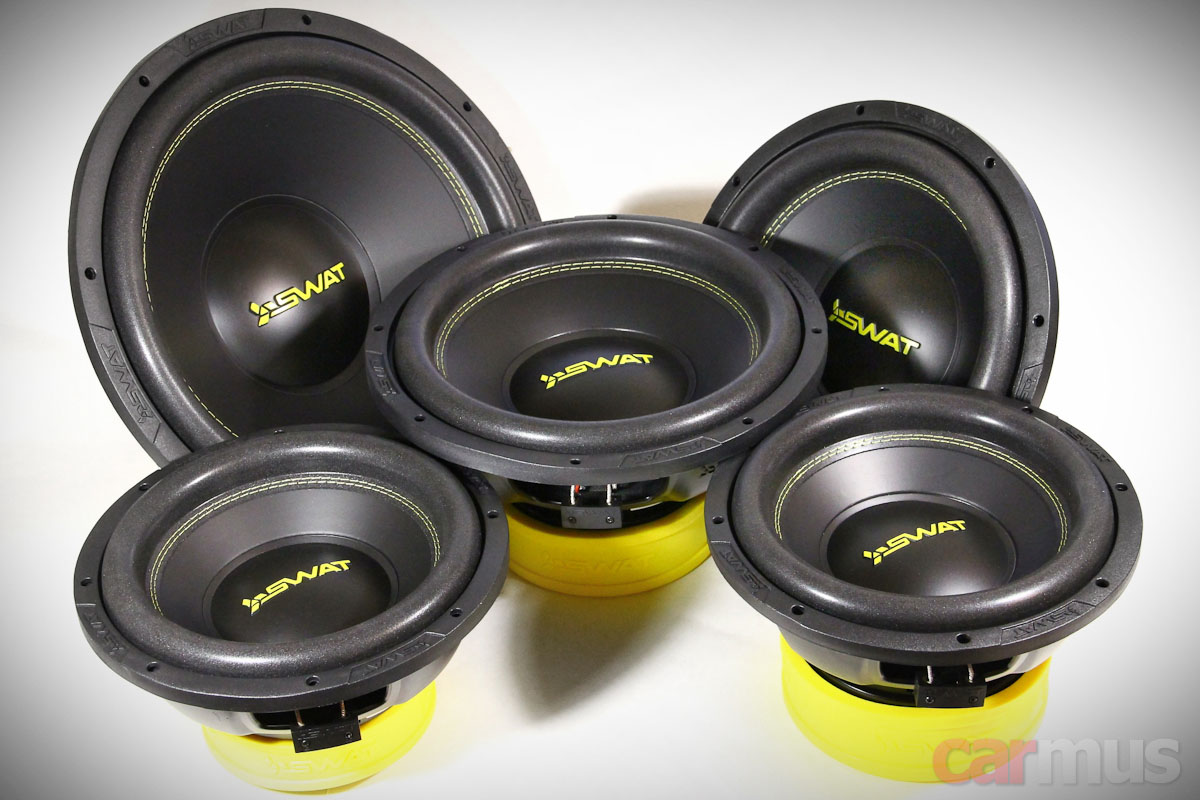 Обновлённая линейка сабвуферных динамиков SWAT серий Master и Revolution второго поколения
