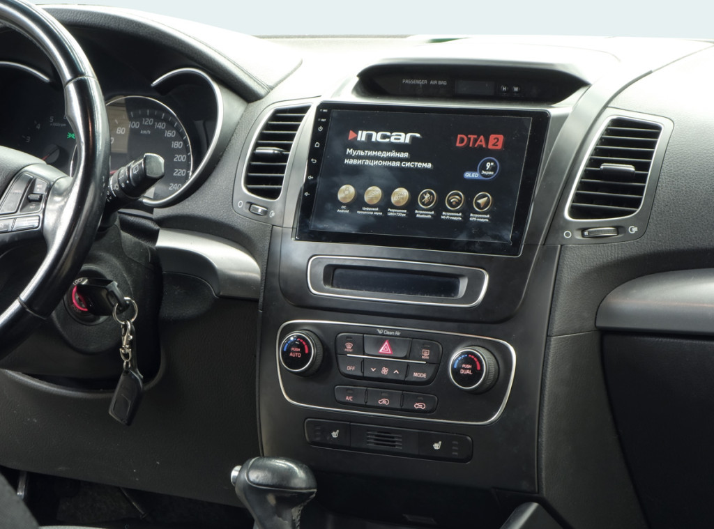 Рамка для UMS  KIA Sorento 2013-2019 (XM), 9" (тип2 Консоль 3 части)