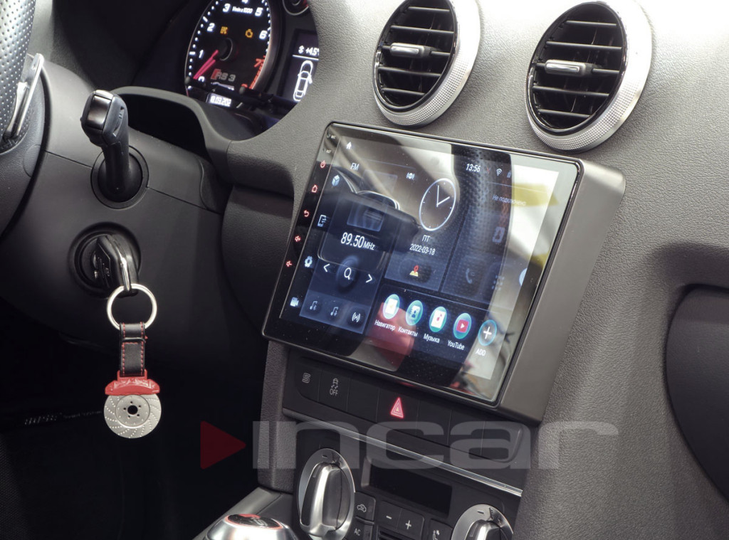 Рамка для UMS  AUDI A3 (8P/mit Symfony) 03-08, A3 (8P/8PA) 08-12 9"