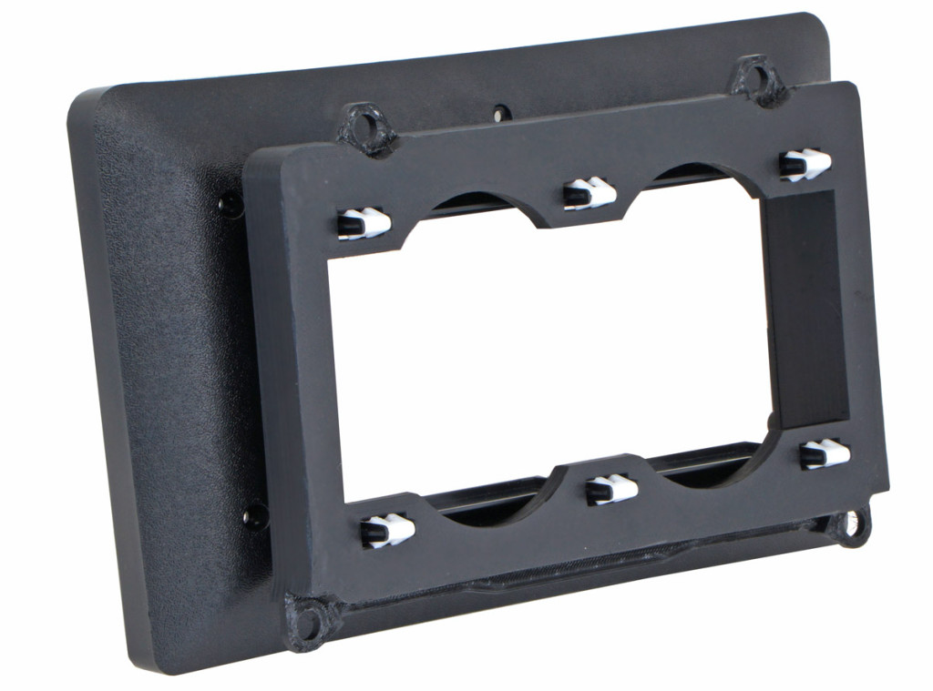 Рамка для UMS  GAZ Gazelle Next, City, Sobol 2016+, 10" (тип3 Накладка, две части)