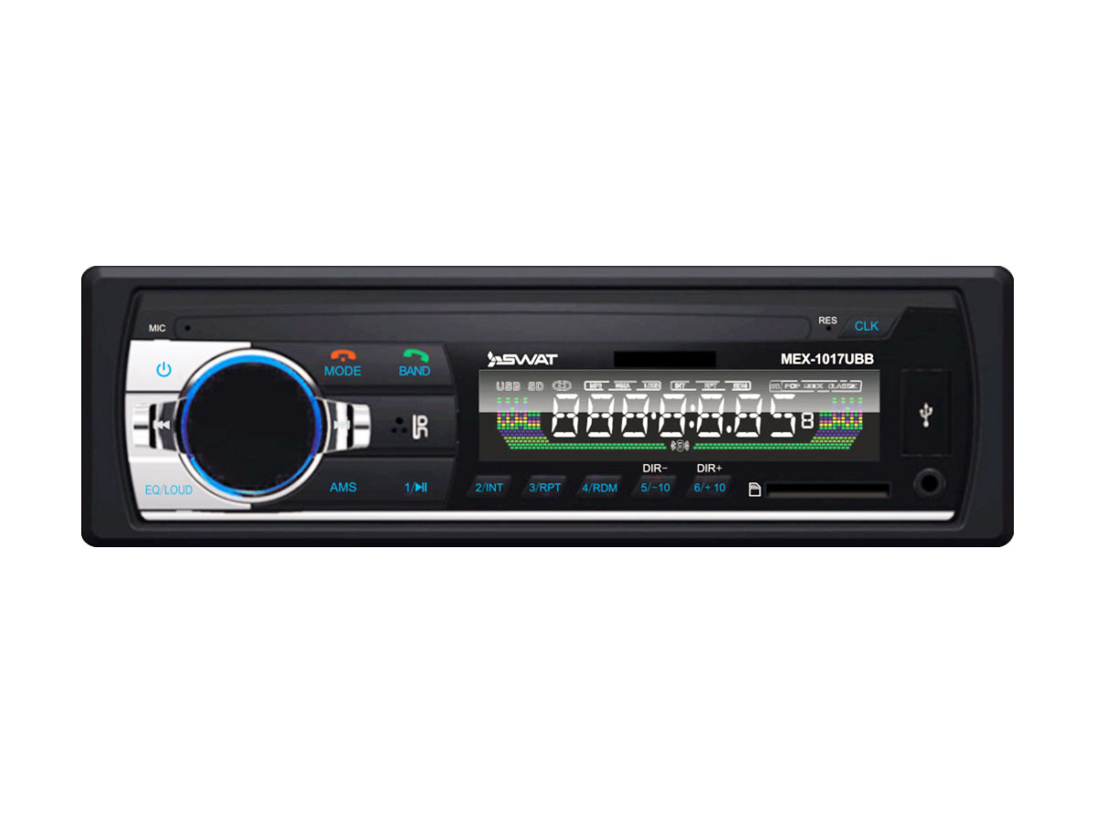 Автомагнитола SWAT MEX-1017UBB 