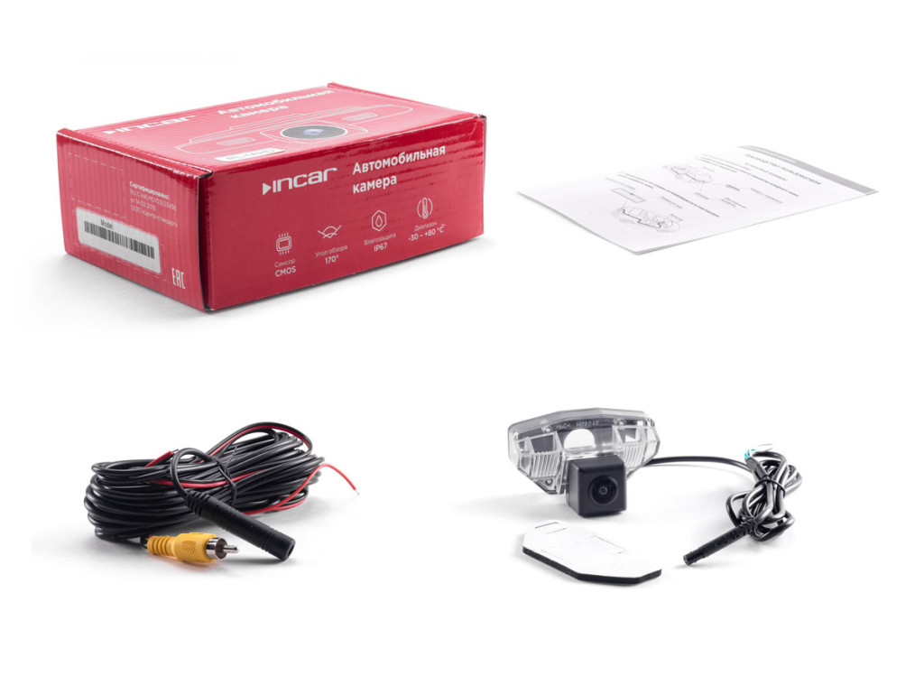 Camera Honda Civic IX (5D)(11-16),Crosstour I(09-15),CR-V III,IV(06-18),Fit II/ III(07+),HR-V I(98-06),JazzI/ II(01-14),Odyssey IV (INCAR VDC-021FHD)