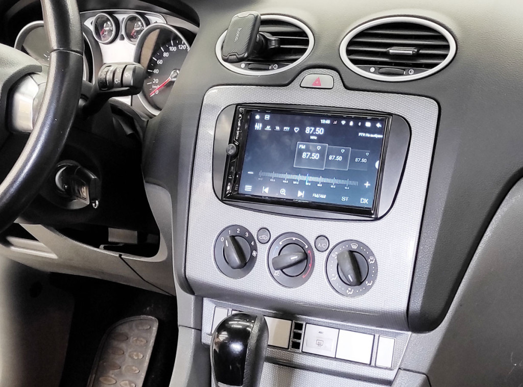 Рамка  FORD Focus2sony,Mondeo 07-13,S-Max,2din black