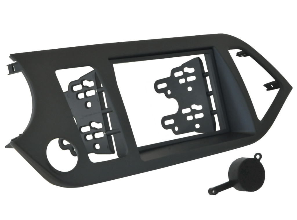 Рамка  KIA Picanto 2011-2015 2din (крепеж)