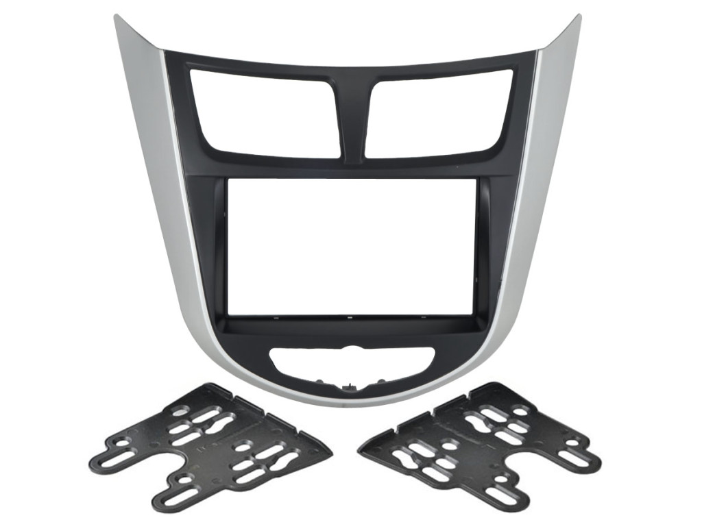 Рамка  HYUNDAI Solaris 11-17 2din (крепеж)