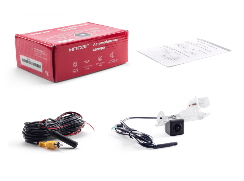 Camera Renault Clio III (2005-2014),Fluence I (2009-2017), Scenic II/III (2003-2016) ,Lada Xray (2015+) (INCAR VDC-095FHD)/Цифровая камера 1080P