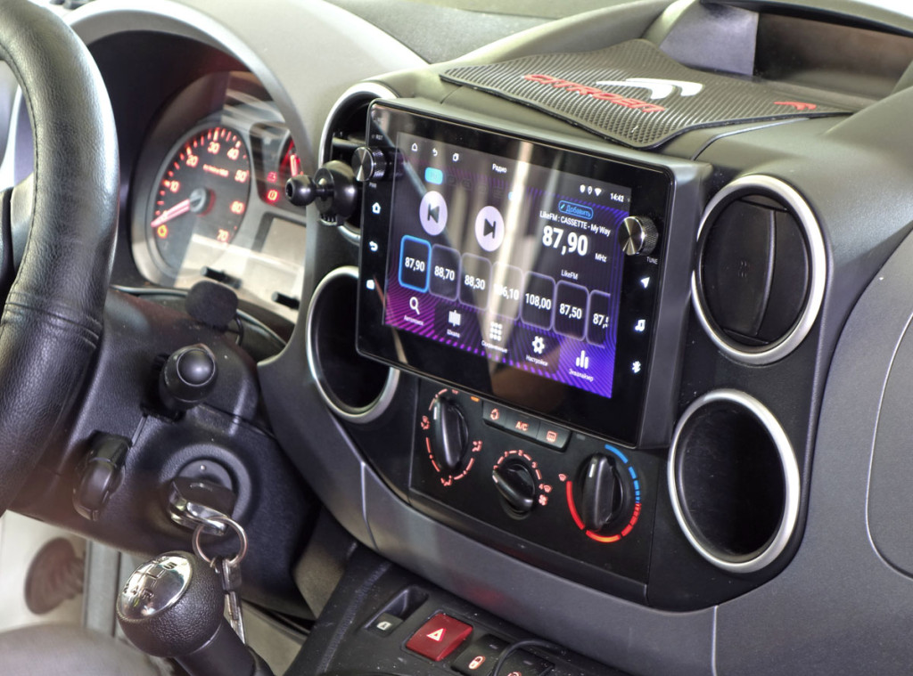 Рамка для UMS  CITROEN Berlingo II 2008-2015, PEUGEOT Partner II 2008-2025 , 9"