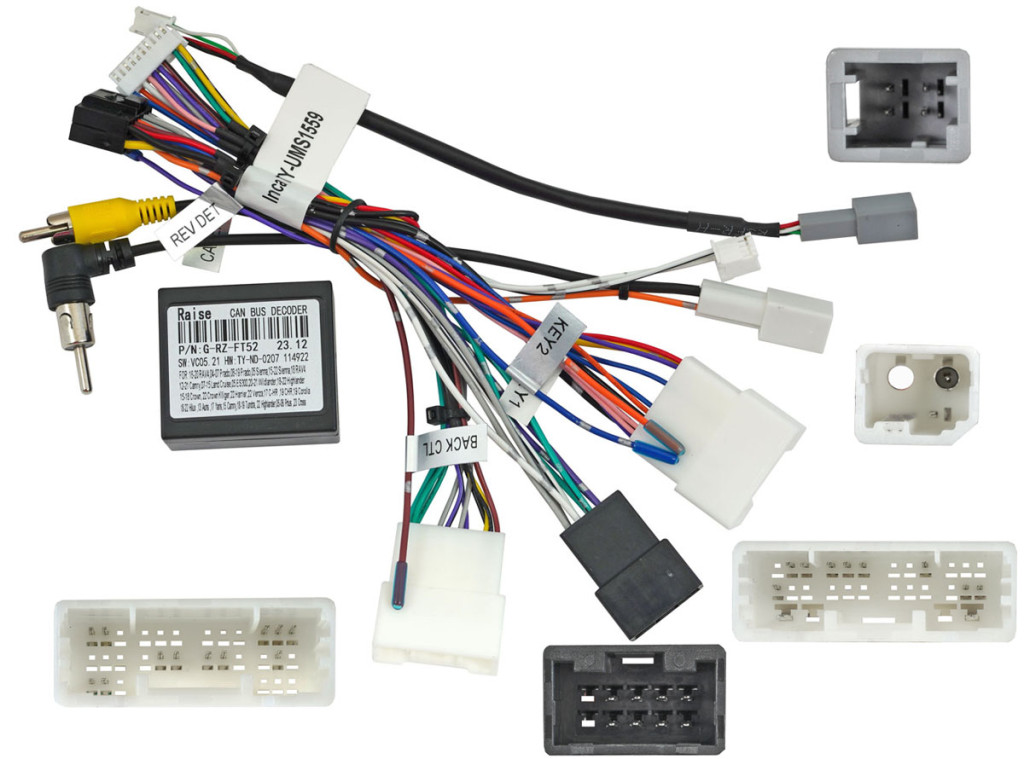 UMS-провод TOYOTA (тип7) RAV4 2023+, Avalon 2022+ внутренний рынок Китая  (CAN-модуль)