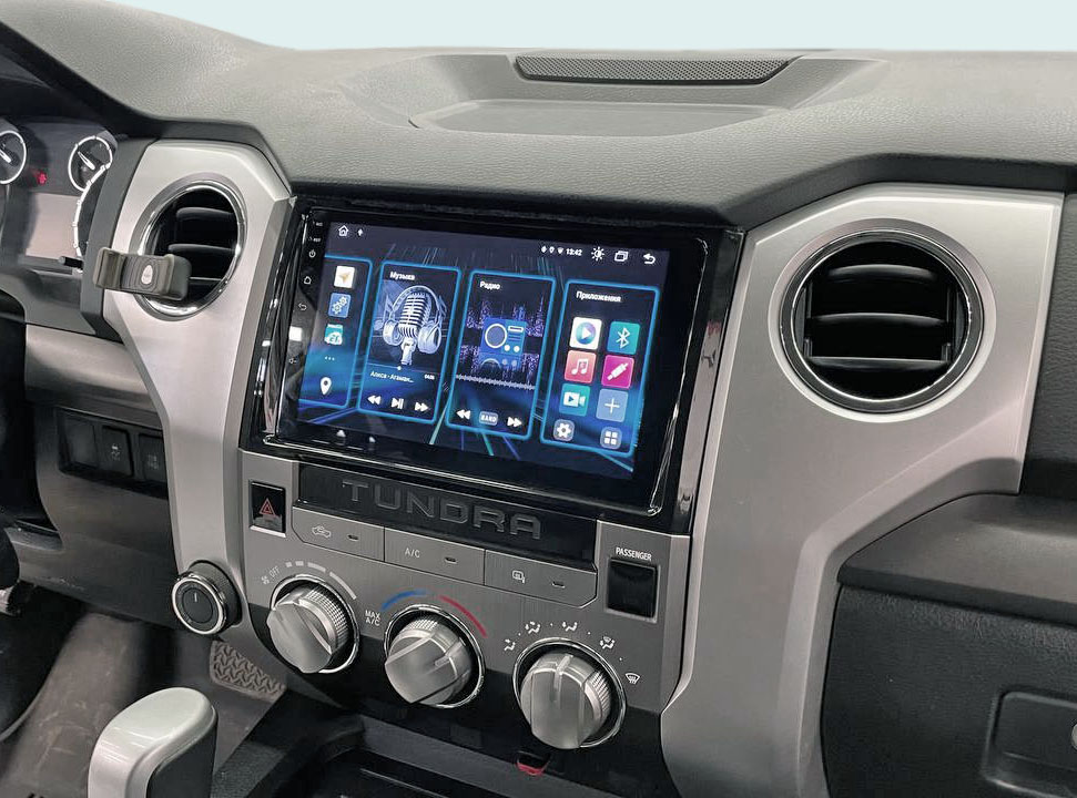 Рамка для UMS  TOYOTA Tundra 2013-2021, 9" BLACK