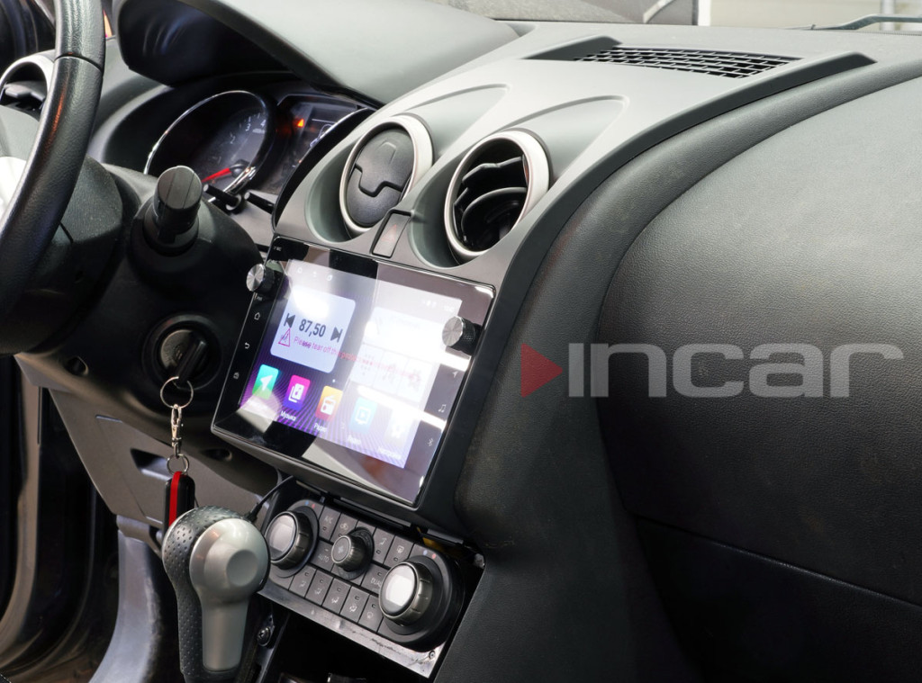 Рамка для UMS  NISSAN Qashqai 2006-2013, 9"