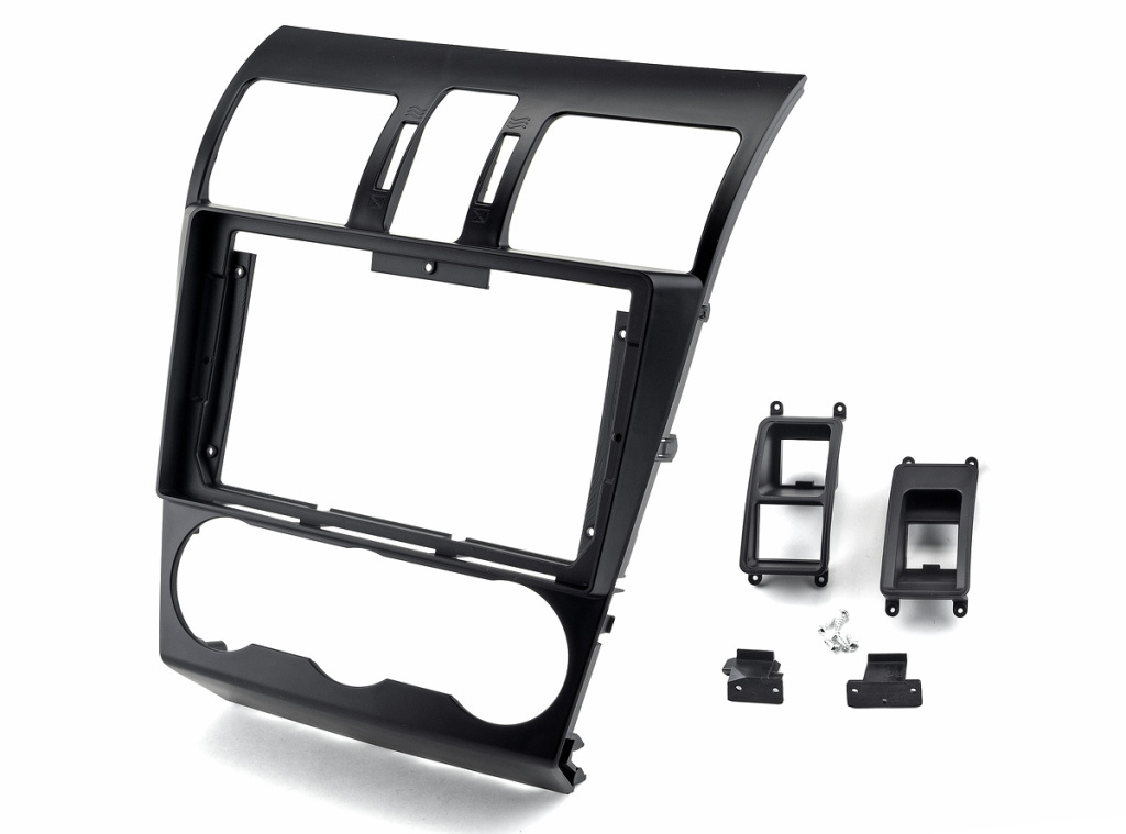 Рамка для UMS  SUBARU Forester 2012-2014; Impreza 2011-2014; XV 2011-2014 (две вставки аварийки), 9"