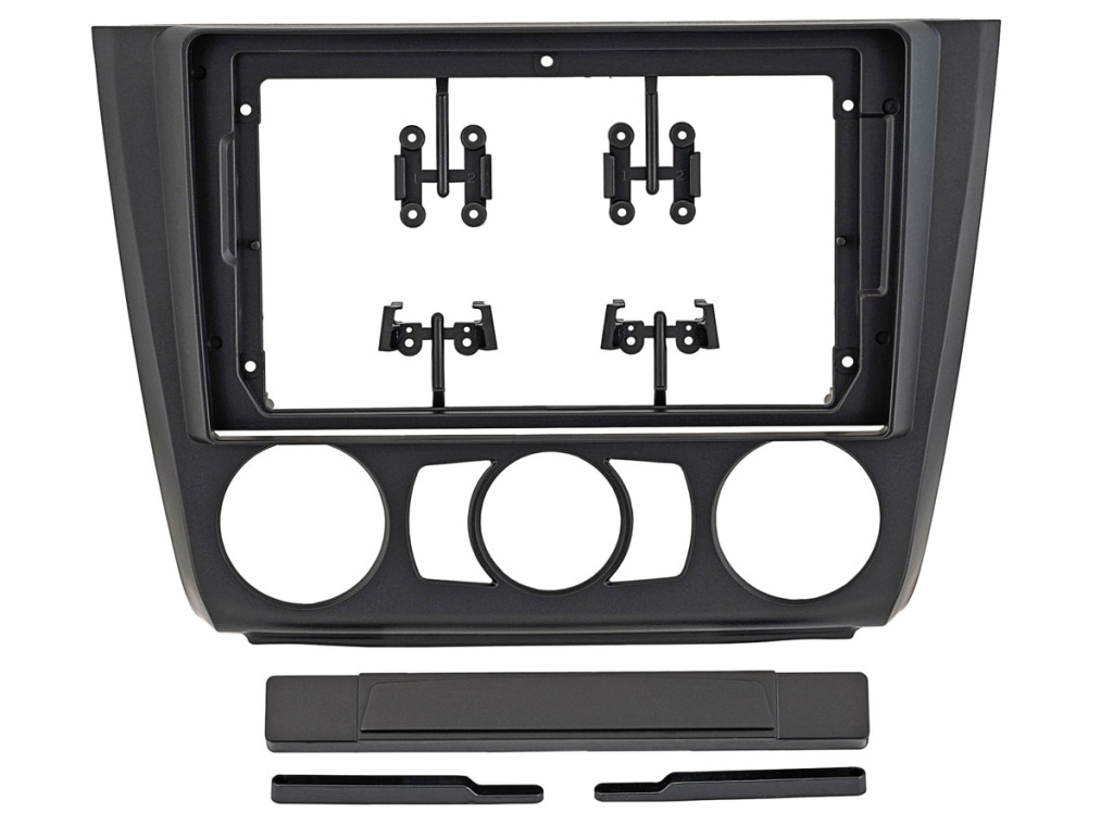 Рамка для UMS  BMW 1 (E82) 2011-2014; (E87) 2007-2011; (E88) 2008-2010 (Manual AC), 9"