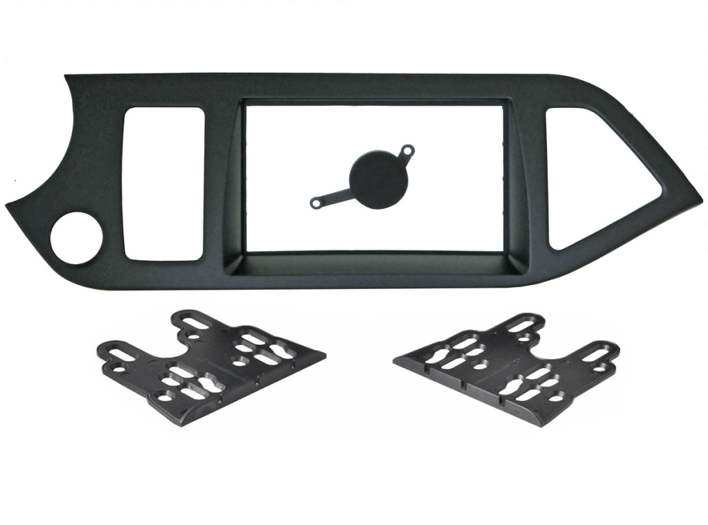 Рамка  KIA Picanto 2011-2015 2din (крепеж)