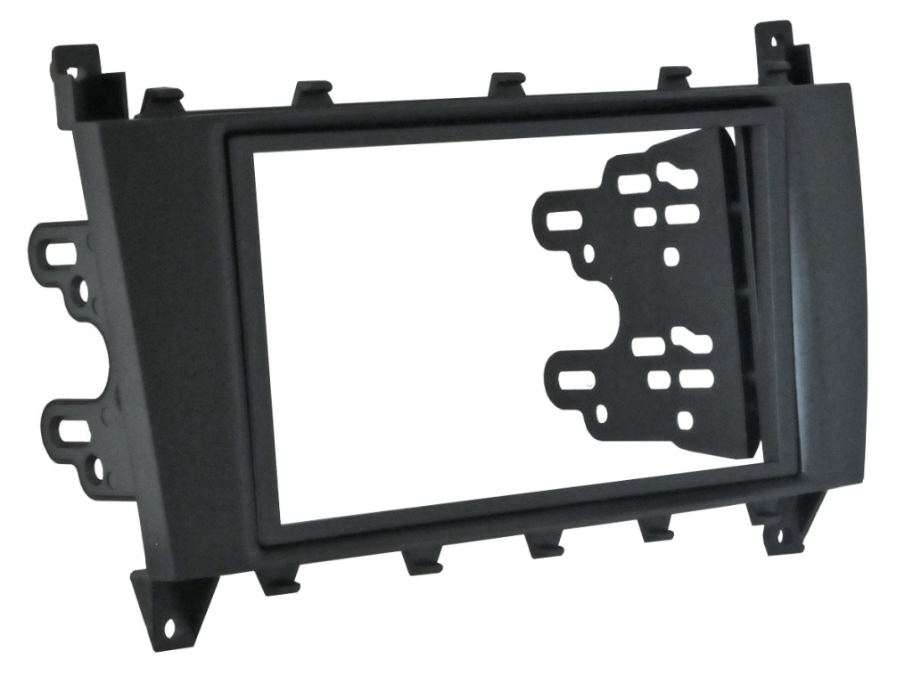 Рамка  MERCEDES E,C,CLK 04+, SLK 06+ 2din (крепеж)