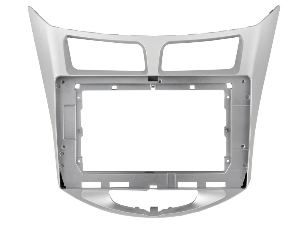 Рамка для UMS  HYUNDAI Solaris 2011-2017, 10"  SILVER