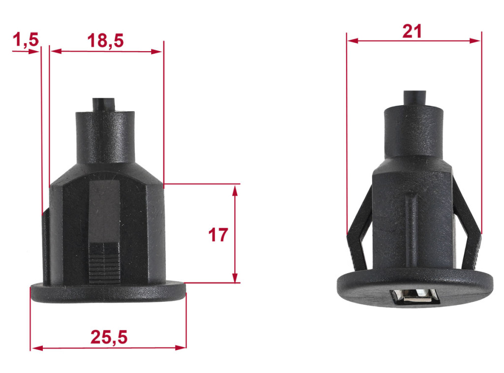 USB кабель для выноса разъема в салон 2м