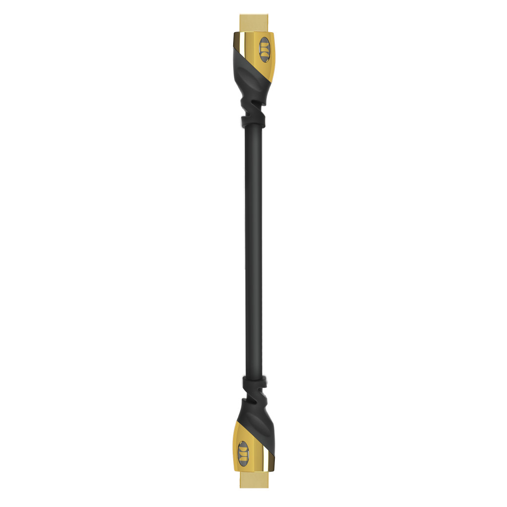 Monster Cable Essentials, HDMI кабель, 4К, UHD, Gold, 2m